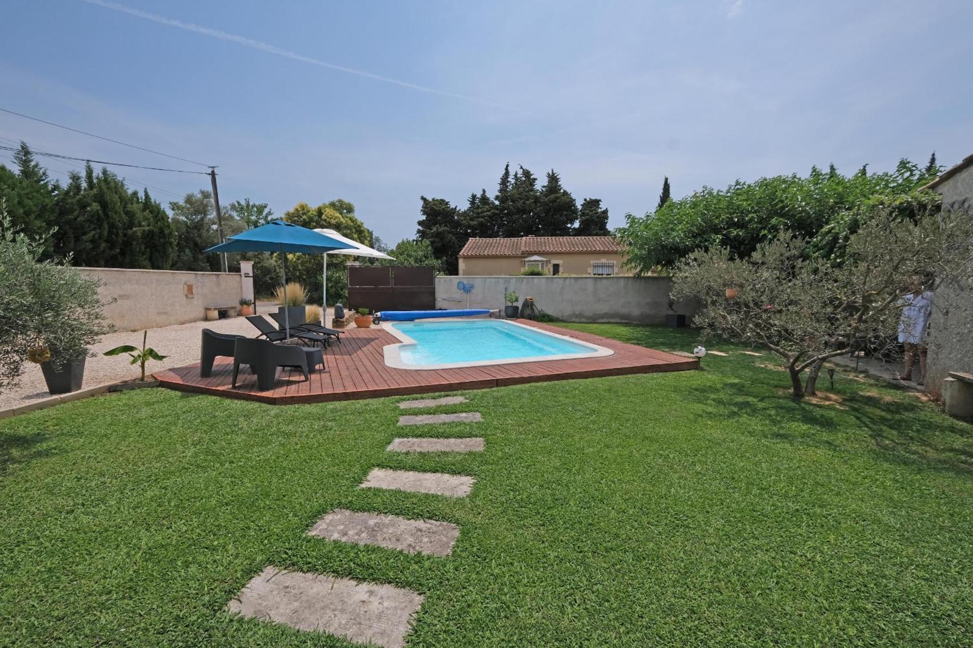 Very Pleasant House With Swimming Pool In Mouries, Near Les Baux De Provence In The Alpilles - 6 People Villa ภายนอก รูปภาพ